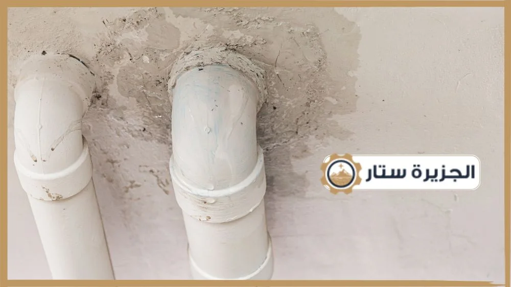 تسرب مياه المجاري