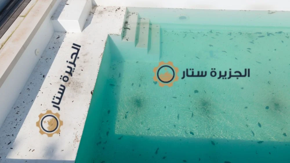 تنظيف المسابح وتعقيمها